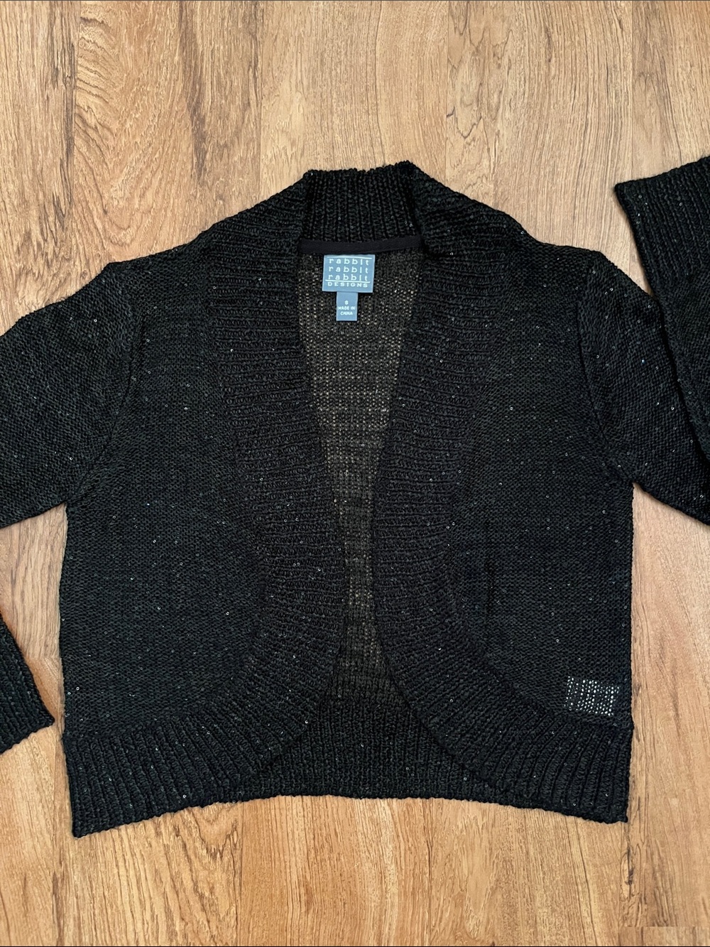 NWOT Rabbit Rabbit Rabbit Designs Knit Shrug - Picture 4 of 6